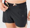 Picture of SALOMON - SENSE AERO 3 SHORTS M BLK